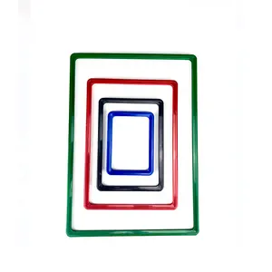 Amostra grátis do superfício a2/a3/a4/a5/a6 quadro de plástico do cartaz para a leitura