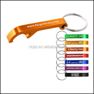 패션 스타일 저렴한 사용자 정의 프로모션 독특한 병따개 키 체인 - Product Image 5