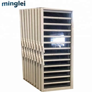 MINGLEI fenêtres modernes en aluminium à cadre mince fenêtres à Louvre en aluminium anodisé - Product Image 3