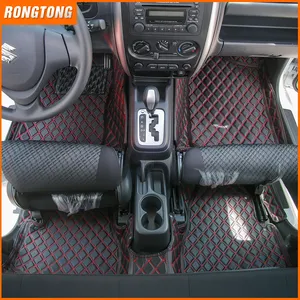 Accessori interni Tappeto In Pelle SUV Tappetini per Suzuki Jimny 2007 +