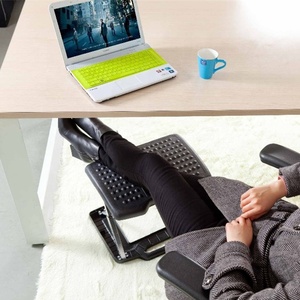 Ergonomic कार्यालय ऊंचाई कोण समायोज्य प्लास्टिक मालिश Footrest - Product Image 4