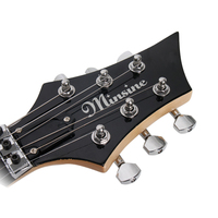China Factory Wholesale Price Flame Shape Basswood Body 24 Frets Guitarra Electrica Stringed Instruments Electric Guitar