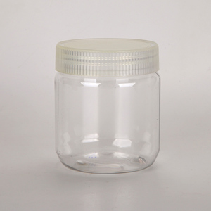 Frasco de plástico para almacenamiento de alimentos de mascotas, tarro de galletas de 300ml - Product Image 3