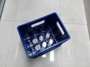 12 बोतलें प्लास्टिक बियर स्पेस क्रेट/मिल्क केस/मिल्क डिवाइडर - Product Image 3