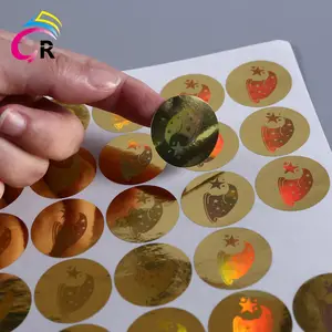 प्रमाण पत्र वारंटी बनाने होलोग्राम स्टिकर शीर्ष गुणवत्ता चिपकने वाला शून्य लेजर Vinyl स्वीकार विरोधी नकली - Product Image 1