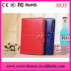 Universal del caso del soporte de cuero para la Tableta de <span class=keywords><strong>7</strong></span> pulgadas <span class=keywords><strong>PC</strong></span> de la tableta de <span class=keywords><strong>7</strong></span> pulgadas caso de cuero universal - Product Image 1