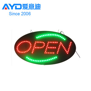 Hotcake iklan dalam ruangan wajah ganda <span class=keywords><strong>LED</strong></span> Oval papan terbuka Program tampilan <span class=keywords><strong>LED</strong></span> jendela tanda terbuka <span class=keywords><strong>LED</strong></span> - Product Image 4