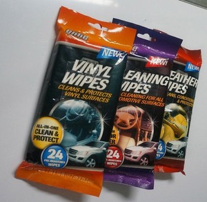 Ônibus público corpo lavagem wet wipes, toalhetes de limpeza do corpo do carro e assento - Product Image 1