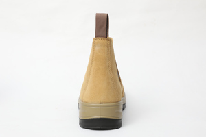 <strong>Chelsea</strong> Style <strong>Steel</strong> <strong>Toe</strong> Cap Wheat Suede Leather Safety <strong>Boots</strong> Anti slip Men Casual Shoes Australia - Product Image 5