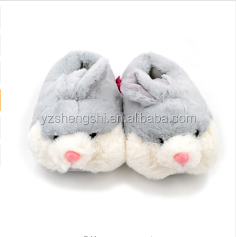 Cozy Rabbit Plush Indoor Slippers For All Ages - Oem