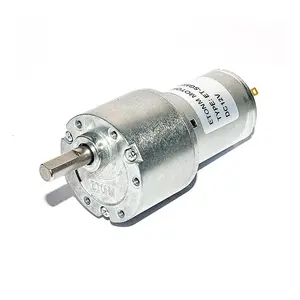 12 V ET-SGM37-F DC Ditujukan Spur Motor 22 Rpm Gearbox Sisi Poros untuk Barbekyu BBQ Perbandingan Putaran 30 50 70 90