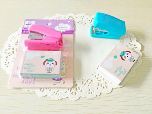Mini Grapadora 24/6, Juego de Papelería de Plástico, Grapadora <span class=keywords><strong>Kawaii</strong></span>, Accesorios de Oficina para Papel - Product Image 6