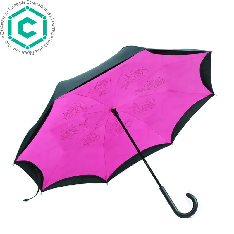 Promotion New New Design Auto Reverse Inverted Umbrella