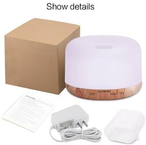 Humidificador de <span class=keywords><strong>aromaterapia</strong></span> con control remoto, <span class=keywords><strong>difusor</strong></span> de aceite esencial para yoga familiar, Spa, <span class=keywords><strong>aromaterapia</strong></span>, popular, Industrial, 500ml - Product Image 6