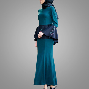 Ultima moda Baju Kurung <span class=keywords><strong>abbigliamento</strong></span> etnico con stampa più recente <span class=keywords><strong>abbigliamento</strong></span> islamico moderno In malesia - Product Image 3