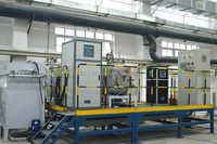 Nuevo Horno de Fusión por Levitación por Inducción Vertical de Crisol Frío SLT con Temperatura de +1800°C, Capacidad de 50 kg y Potencia de 100 kW