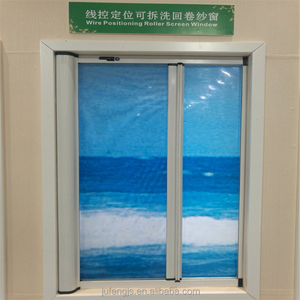 Environment-friendly Anti - Wind Retractable Roller Insect Fly Screen <strong>Window</strong> - Product Image 3