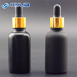 Tùy Chỉnh In Ấn Matte Chai Nước Hoa Màu Đen Mỹ Phẩm Đóng Gói 10Ml 30Ml 50Ml Vòng Hình Dạng Thủy Tinh Chai Tinh Dầu Với Vít Cap - Product Image 6