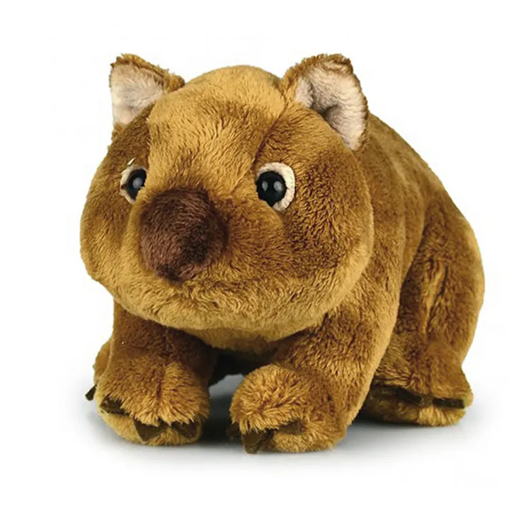 New custom design molle della peluche wombat farcito giocattolo