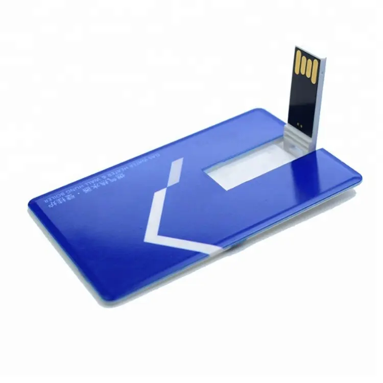 Cartão de crédito usb flash drive, cartão de visita usb flash drive com logotipo