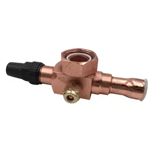 Steel rotalock valves kit compressor chiller spare parts used in refrigerating compressor set rotary type locking valve