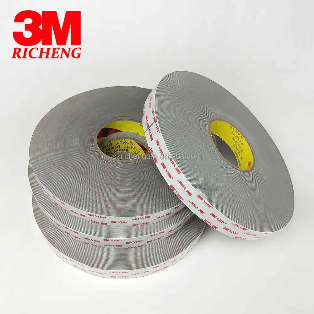 3 m vhb फोम टेप डबल पक्षीय ऐक्रेलिक चिपकने वाला 3 m vinyl 4941