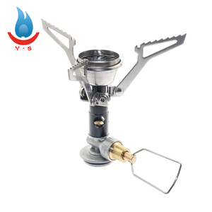 Camping en plein air Mini Poêle Pliable Ultra-Léger En Alliage de Titane Cuisinière À Gaz BACKPACKERS MINI AU <span class=keywords><strong>BUTANE</strong></span> - Product Image 1
