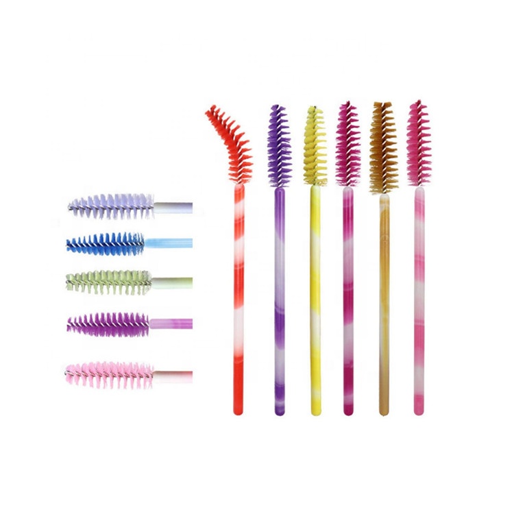 50 шт Одноразовые Мини ресниц кисти для макияжа для ресниц палочки щетка для наращивания ресниц тушь для макияжа придает аппликатор