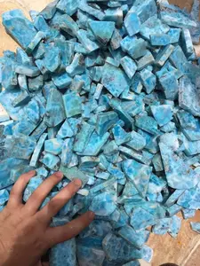 Grosir Lempengan Larimar Alami