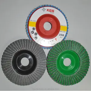 KGS Diamond new professional abrasive flap disc manufacturer for 3D glass ceramic porcelain hard metal grinding and polishing