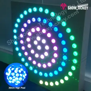 SMD 5050 방수 스마트 DJ 부스 픽셀 디지털 RGB LED 모듈 12V