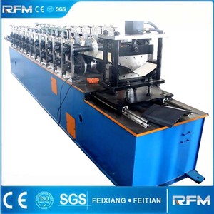 Automatische Stahlblechschneidemaschine Verzinkte Dachkappe Zink-Dachblech-Rollformmaschine - Product Image 3