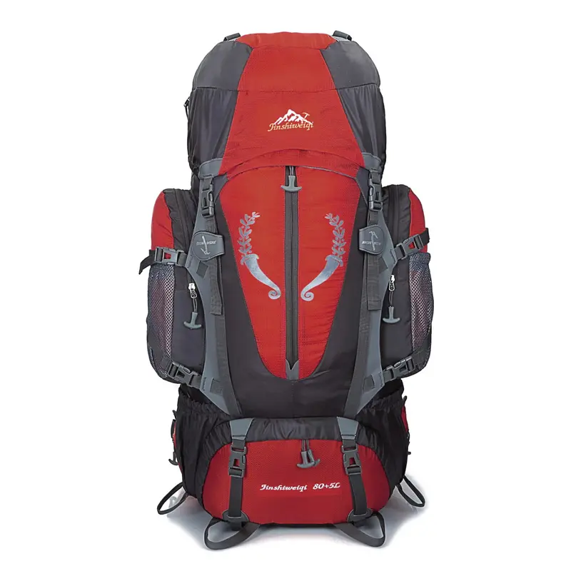 custom 85 liter waterproof backpack for hiking wholesale camping hiking backpack