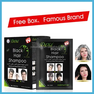 Manufacture Black Hair Shampoo China Supplier Dexe Rapid Shampoo Based Hair Color Natural Black Hair Dye Products Wholesale Factory OEM ODM