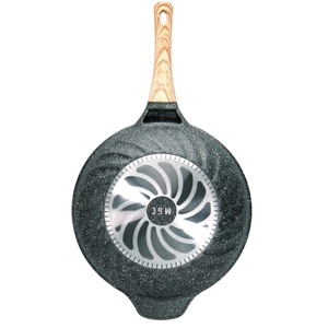Fond d'induction en aluminium forgé, 30x32cm, <span class=keywords><strong>wok</strong></span> - Product Image 3