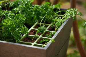 22.4 gallons <span class=keywords><strong>résine</strong></span> plastique aspect bois surélevé Patio jardin fleur planteur lit Graphite couleur emballé dans un carton - Product Image 5