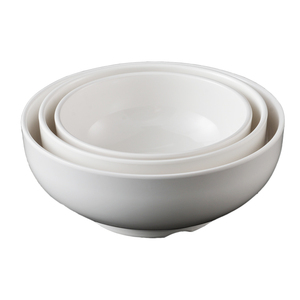 Cuenco Ramen de melamina blanca, cuencos de mezcla para servir fideos de alta calidad - Product Image 1