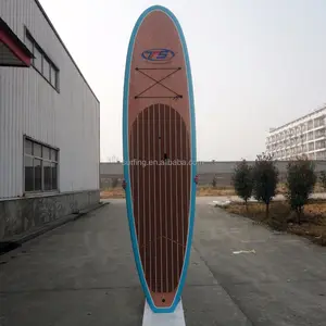 Billige dekorative Farb design Holz Surfbretter für die Dekoration SUP Paddel Surfbrett Epoxy SUP Surfbrett