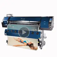 Prezzo di fabbrica 1.8 m Funsunjet FS1802/6ft panaflex macchina da stampa stampante ad alta velocità tela flex con la testa DX7