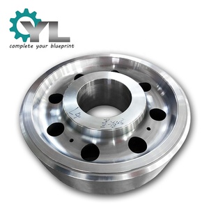 पहियों पर जाली स्टील क्रेन गैन्ट्री रेल पहिया क्रेन क्रेन ट्रॉली पहिया ब्लॉक - Product Image 4