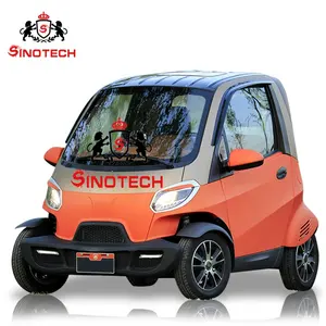 City use solar electric car factory price 4 wheel electric car with solar panel