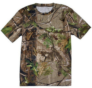 Camiseta de Camuflaje para Caza, Transpirable, de Manga Corta - Product Image 1
