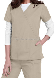 Divise <span class=keywords><strong>per</strong></span> personale di pulizia a buon mercato all'ingrosso di alta qualità produttore di uniformi <span class=keywords><strong>per</strong></span> scrub bianchi tessute gratuite imposta <span class=keywords><strong>abiti</strong></span> <span class=keywords><strong>per</strong></span> uniformi da infermiera - Product Image 5
