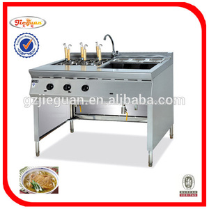 Convection gaz cuiseur à pâtes avec robinet de bain marie gh-1176 0086-13632272289 - Product Image 1