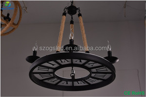 Hierro Creativo <span class=keywords><strong>cuerda</strong></span> <span class=keywords><strong>de</strong></span> Cáñamo Industrial moderna Lámpara Pendiente <span class=keywords><strong>de</strong></span> la lámpara para la Sala <span class=keywords><strong>de</strong></span> <span class=keywords><strong>estar</strong></span> Decoración - Product Image 3