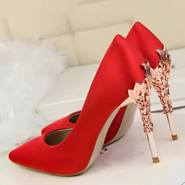 cy30870a 2018 fancy ladies shoes fashionable women sexy high heels shoes elegant stiletto pointed toe shoes