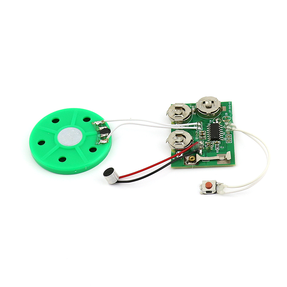 Маленький звуковой модуль для записи, программируемый звуковой чип для поздравительных открыток