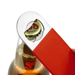 مخصص شعار Whosale شريط شفرة معدنية الألوان شقة فارغة البيرة فتاحة الزجاجات
