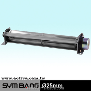 Ventilador de flujo cruzado pequeño Taiwan DF25 12V DC - Product Image 3