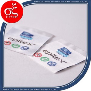 Barato marca de ropa personalizada etiqueta de imitación, tejida etiqueta de mezclilla etiqueta para T-shirt / Jeans - Product Image 4